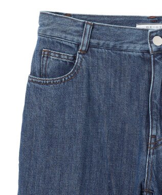BEIGE， 【S-size】TRONCHET / セミフレアデニム Indigo