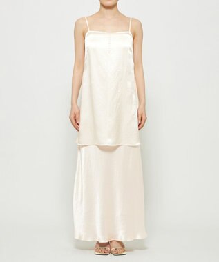 uncrave アセテートヴィンテージサテン バイアススカート エクリュ