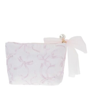 Maison de FLEUR ピンクマニアポーチ Light Pink