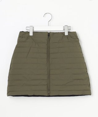 23区GOLF 【WOMEN】【洗える】ナイロンタフタファイバーボール リバーシブル 防寒 スカート ブラック系