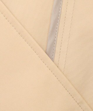 J.PRESS LADIES 【WEB限定カラーあり・撥水】80/2 T/C ツイル ステンカラー ショートコート ベージュ系