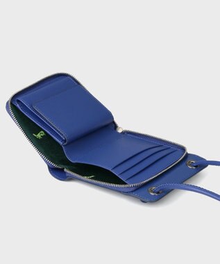 Paul Smith スレートフォールド 2つ折り財布 ブルー