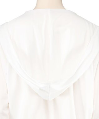 San-ai Resort（三愛水着楽園） 【UPF50＋】【吸水速乾】フーディ羽織り　M　　【San-ai Resort（サンアイリゾート）】 ホワイト