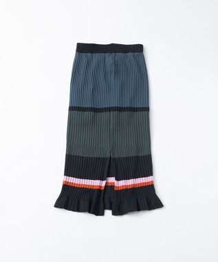 TRICOTE MULTI RIB PATTERN SKIRT / マルチリブ パターン スカート 07MIX
