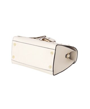 Maison de FLEUR スタッズフラップ２Ｗａｙバッグ Ivory