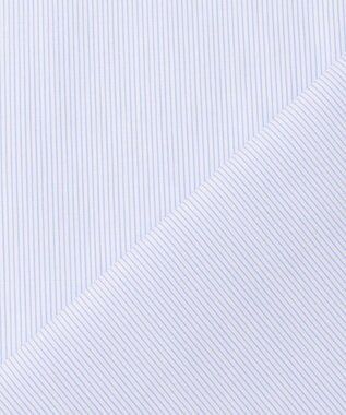 uncrave コットンクロスストライプ ペプラムジレブラウス サックスストライプ