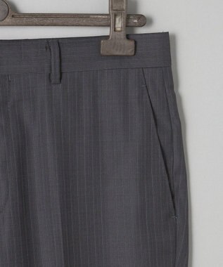 GOTAIRIKU 【Loro Piana Fabric】365 通年スーツ(グレー×ストライプ) グレー系1