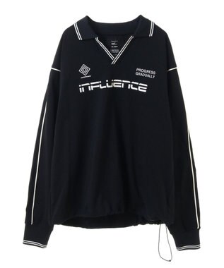 CRAFT STANDARD BOUTIQUE UVカット/イージーケア/ゲームシャツ-C Navy