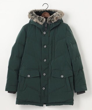 JOSEPH ABBOUD MOUNTAIN 【ECO撥水/ECOファー/9ポケット/ユニセックス】ＰＥ／ＮＹピーチダウン コート 黄緑系