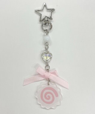 WEGO ぐるぐるビーズキーホルダー 柄2