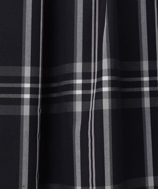 J.PRESS LADIES S 【洗える】コンパクトチェック スカート ネイビー系3