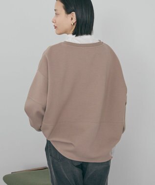 AMERICAN HOLIC 【WEB限定】袖タックコクーンポンチプルオーバー Mocha