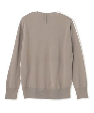 BEIGE， PIERIS / Vネックニット Ecru×Steel