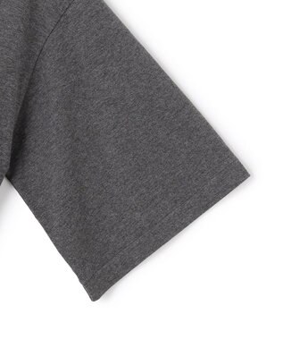 uncrave プレーンジャージー 2WAYレースアップトップス チャコール