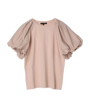 Green Parks ・ＳＵＧＡＲ　ＳＰＯＯＮ　バルーンスリーブＴシャツ Pink Beige