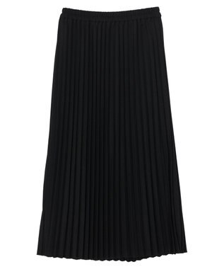 earth music&ecology すきな丈プリーツスカート Black