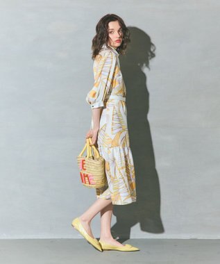 GRACE CONTINENTAL Rupert Sanderson フラットパンプス イエロー