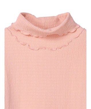 earth music&ecology ジャガードハイネックメローインナー Ivory