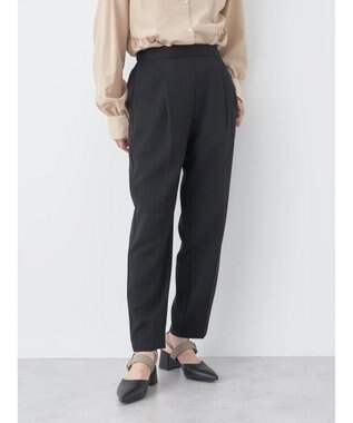 earth music&ecology テーパードパンツ Black