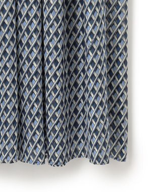 23区 【洗える】Ratti コラージュプリント ワンピース ブループリント