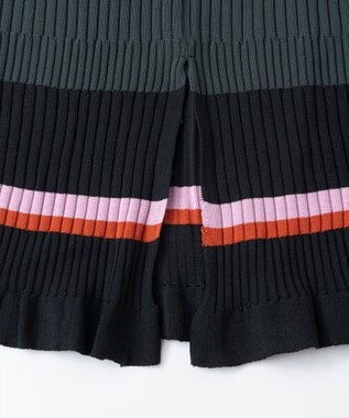TRICOTE MULTI RIB PATTERN SKIRT / マルチリブ パターン スカート 07MIX