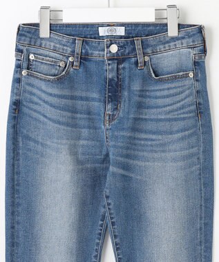 J.PRESS LADIES 【洗える】BASIC STRETCH DENIM スキニー パンツ ダルブルー系