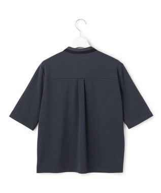 ICB 【先行予約】 スパンプラチナムジョーゼット ナロータイカットソー ダルブルー