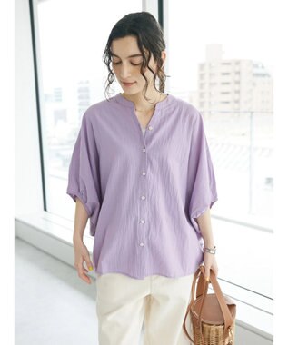 CRAFT STANDARD BOUTIQUE バンザイブラウス Purple