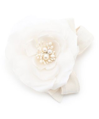 TOCCA ATELIER SENKA SHEER FLOWER COSAGE コサージュ アイボリー系