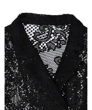 earth music&ecology レースジャケット Black