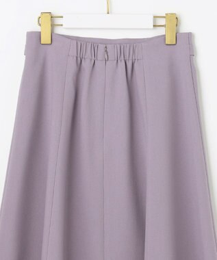 ANY SIS 【洗える】サイドバックルライト スカート ラベンダー