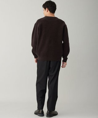 UNFILO MENS ライトモール ニット ブラウン