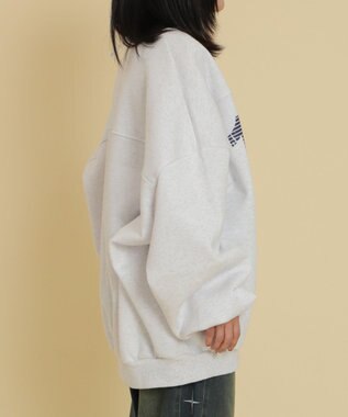 WEGO 1985ロゴビッグスウェット ライトグレー