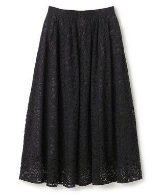 TOCCA 【洗える・消臭】LACE A LA CARTE スカート ブラック系
