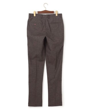 J.PRESS MEN 【ビジカジ兼用】ヤーンダイモールスキン パンツ ブラウン系