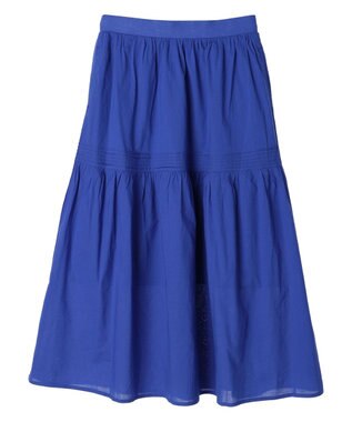 Green Parks ティアードロングスカート Blue