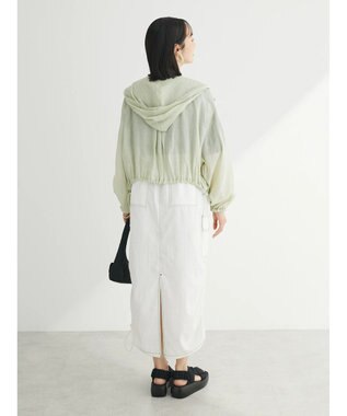 Green Parks ・ＥＬＥＮＣＡＲＥ　ＤＵＥ　シアーマウンテンパーカー Lime Green