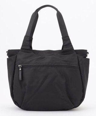 LA BAGAGERIE 【MONICA】ラウンド2WAYトートバッグ ブラック