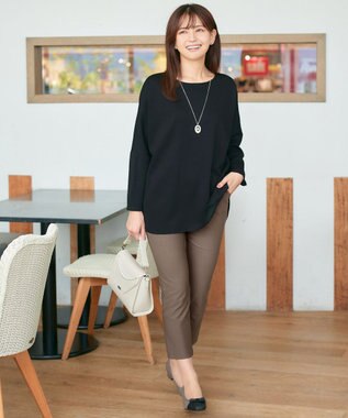 Tiaclasse 【新色追加・シーズンレス・日本製】エアシルキーパンツ モカ