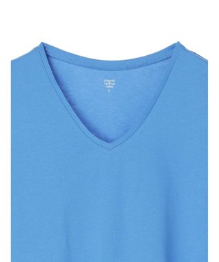 Green Parks 汗じみ防止ＶネックＴシャツ Brown