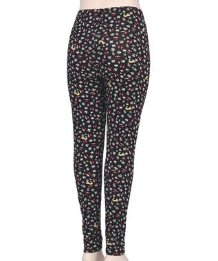 tsumori chisato SLEEP ツモリチサト ボトムス ベア天竺素材(本体) 長ズボン ルームウェア レディース UOX553/ワコール ブラック