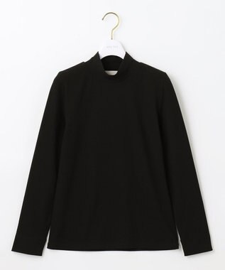 ANY SIS 【洗える】リブタートル カットソー ブラック