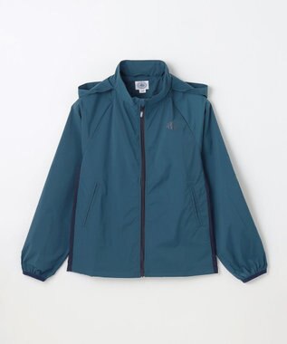J.PRESS KIDS 【140-170cm】ポリエステルウェザークロス ブルゾン ダルブルー系