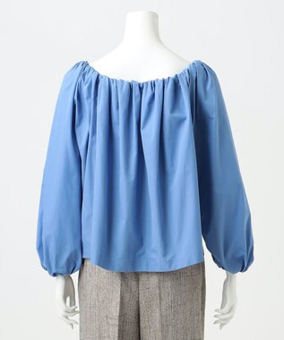 23区 【エステータ】THOMAS MASON ボリュームスリーブブラウス ブルー系