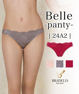 BRADELIS New York 【BRADELIS New York】ベルスタイルパンティ24A2 ブラデリス ショーツ CA224316 グレー