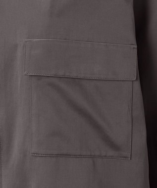 23区 【GOLD LABEL】コンパクトコットン ワークポケット ブルゾン グレー