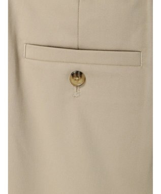 Green Parks デザイン切替カーブパンツ Beige