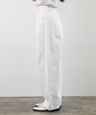 FORFORMO Adjustable Denim Pants アジャスタブルデニムパンツ ホワイト