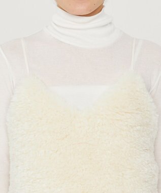 uncrave 【手洗い可】シープライク ファー ビスチェ（uncrave STANDARD） オフ