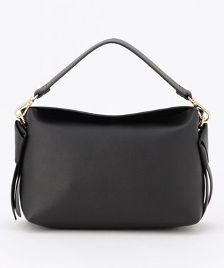 組曲 ブロードノット2WAYソフトショルダー バッグ ブラック系